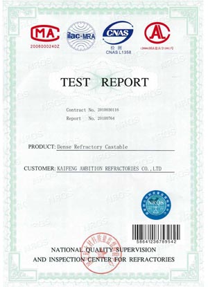 dense castable refractoires
